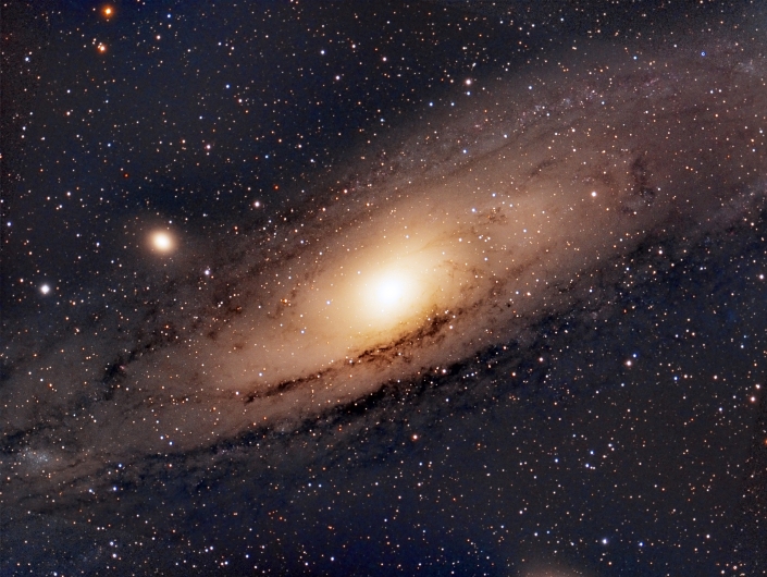M31 Andromeda Galaxy - distance 2,538,000 light years